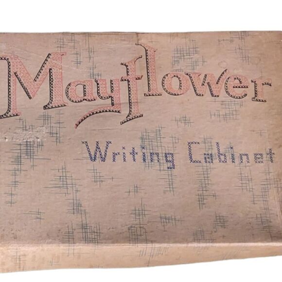 Mayflower vintage writing cabinet stationary set - Picture 5 of 5